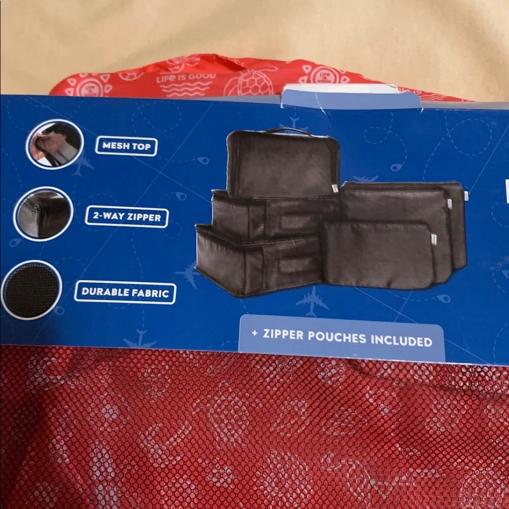 Life is good packing cube set
